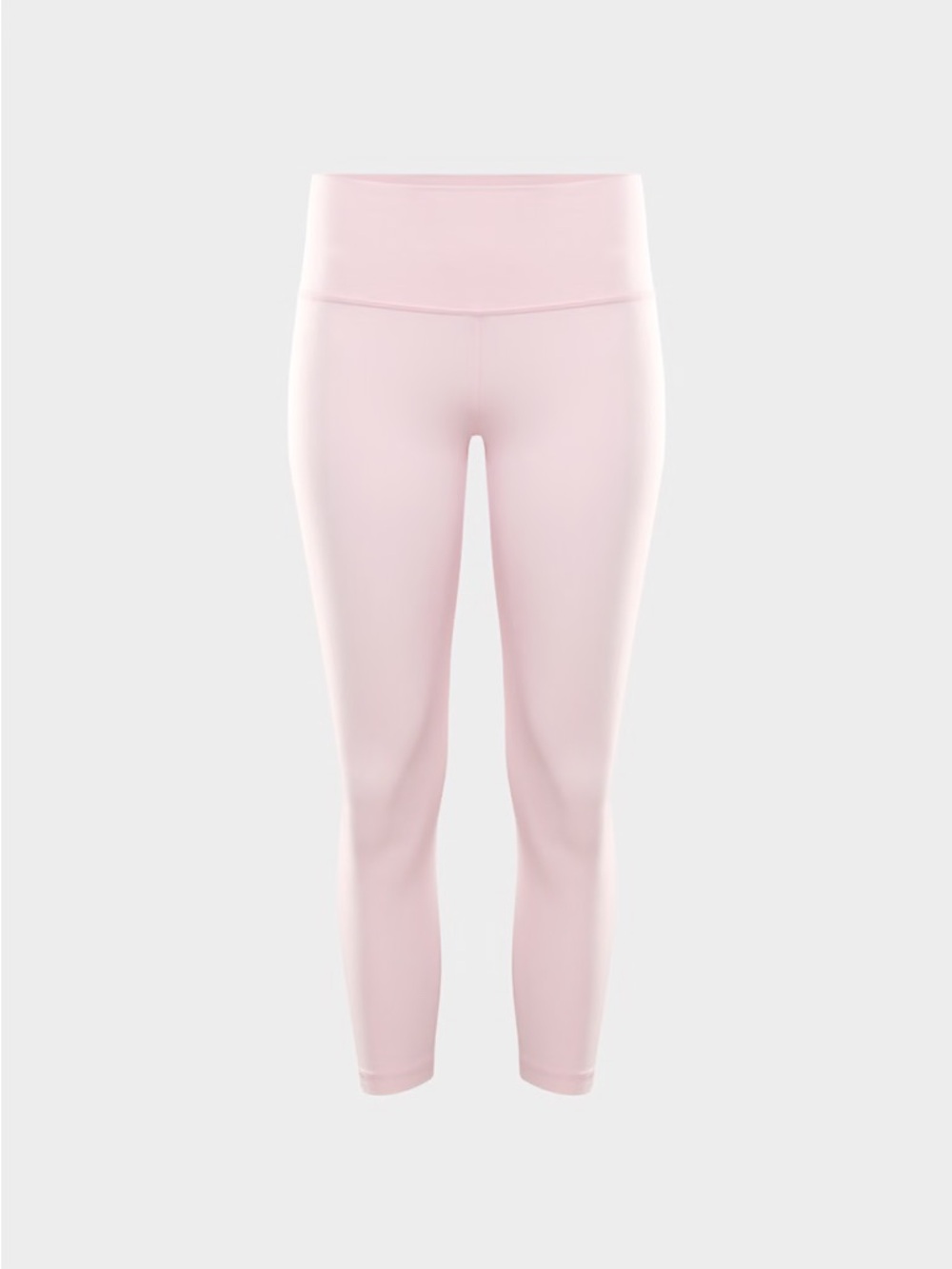 Aritzia Pale Pink High-Rise Capri Leggings